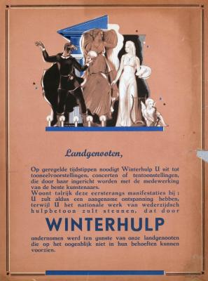 Cultuuractiviteiten Winterhulp, Tweede Wereldoorlog