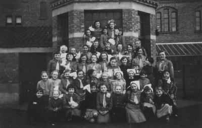 Eerste kerstfeest Chiro Iris