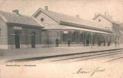 Spoorlijn 59 Antwerpen - Gent, station Beveren