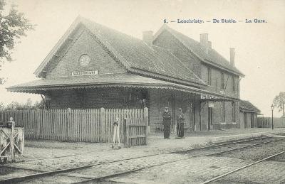 Spoorlijn 59 Antwerpen - Gent, verdwenen station Lochristi