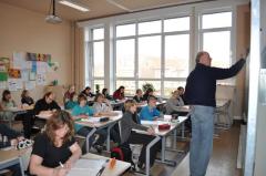 KAHOSL - Stadsarchief Lokeren - Nico Van Campenhout geeft les