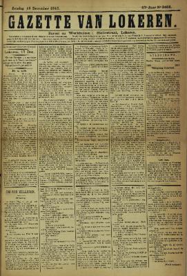 Gazette van Lokeren 18/12/1910