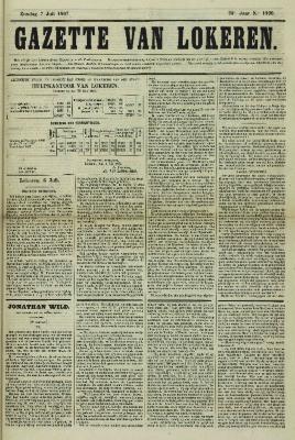 Gazette van Lokeren 07/07/1867