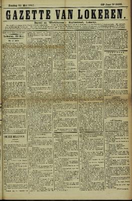 Gazette van Lokeren 21/05/1911