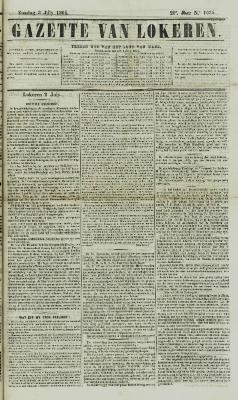 Gazette van Lokeren 03/07/1864