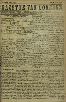 Gazette van Lokeren 06/03/1881