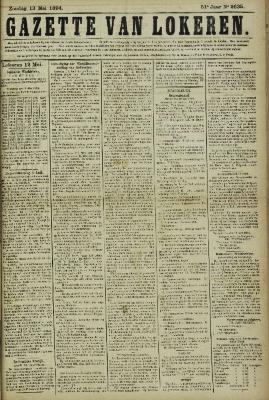 Gazette van Lokeren 13/05/1894