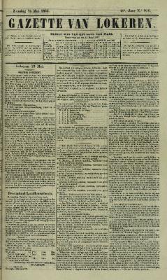 Gazette van Lokeren 24/05/1863