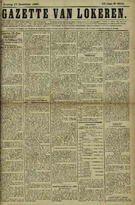 Gazette van Lokeren 17/12/1893