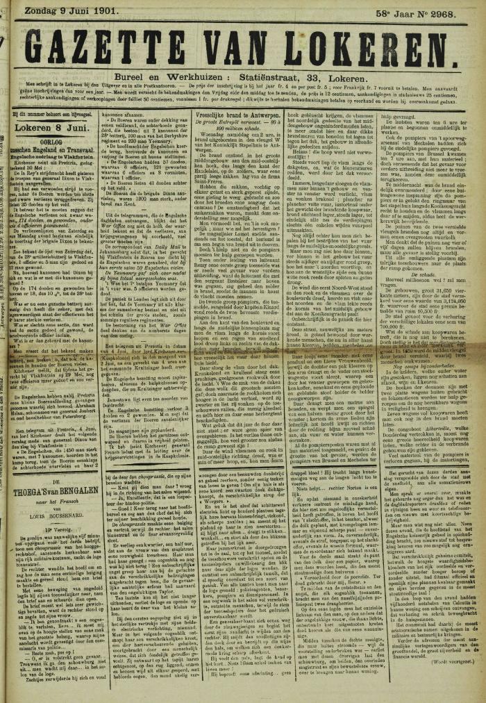 Gazette van Lokeren 09/06/1901