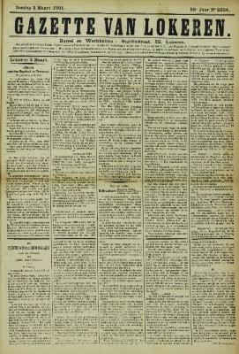 Gazette van Lokeren 03/03/1901
