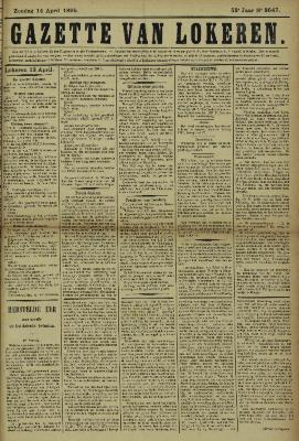 Gazette van Lokeren 14/04/1895