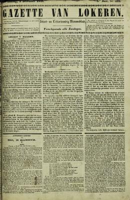 Gazette van Lokeren 03/12/1848
