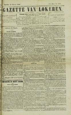 Gazette van Lokeren 25/03/1860