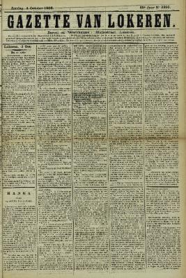 Gazette van Lokeren 04/10/1908