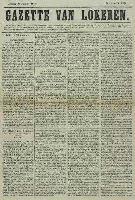 Gazette van Lokeren 30/01/1870
