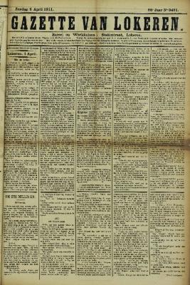 Gazette van Lokeren 02/04/1911