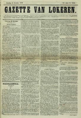 Gazette van Lokeren 21/10/1866