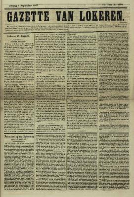 Gazette van Lokeren 01/09/1867