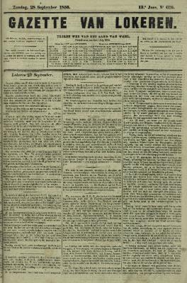 Gazette van Lokeren 28/09/1856