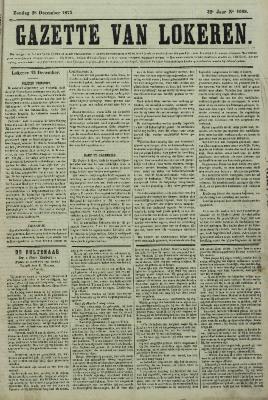 Gazette van Lokeren 26/12/1875