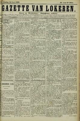 Gazette van Lokeren 24/06/1906
