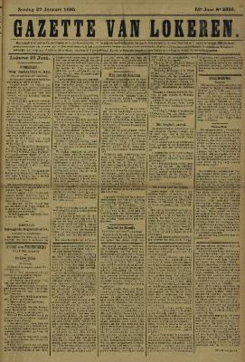 Gazette van Lokeren 27/01/1895