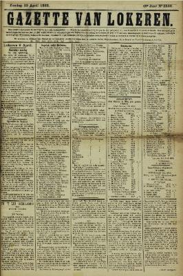 Gazette van Lokeren 10/04/1892