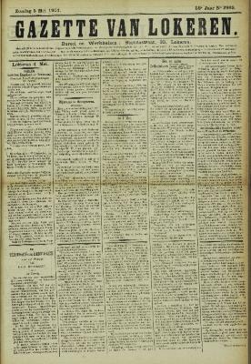 Gazette van Lokeren 05/05/1901