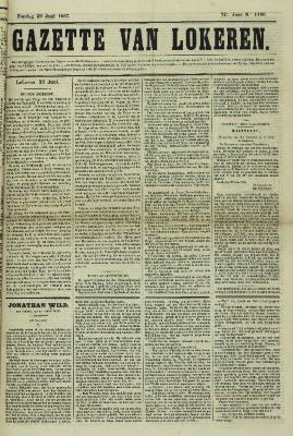 Gazette van Lokeren 30/06/1867