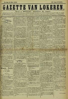 Gazette van Lokeren 24/05/1903