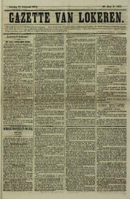 Gazette van Lokeren 18/02/1872