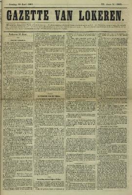 Gazette van Lokeren 18/06/1865
