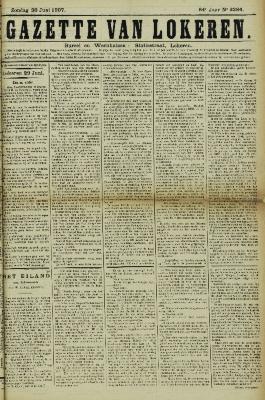 Gazette van Lokeren 30/06/1907