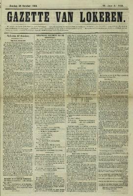 Gazette van Lokeren 28/10/1866