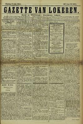 Gazette van Lokeren 09/07/1911
