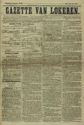 Gazette van Lokeren 05/01/1873
