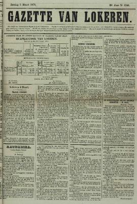 Gazette van Lokeren 05/03/1871
