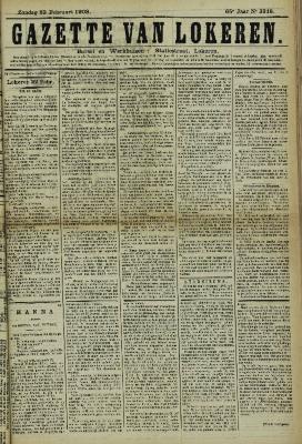 Gazette van Lokeren 23/02/1908