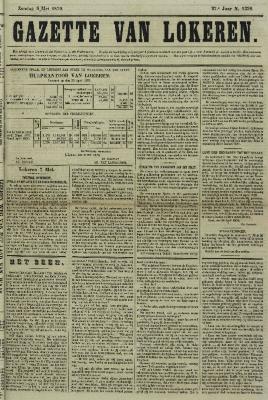 Gazette van Lokeren 08/05/1870