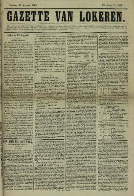 Gazette van Lokeren 13/08/1865