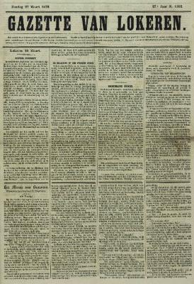 Gazette van Lokeren 27/03/1870