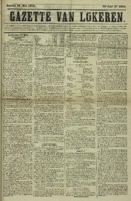 Gazette van Lokeren 18/05/1879