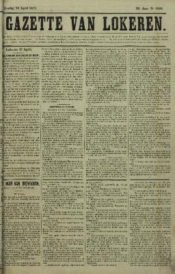 Gazette van Lokeren 18/04/1875