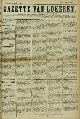 Gazette van Lokeren 26/04/1903