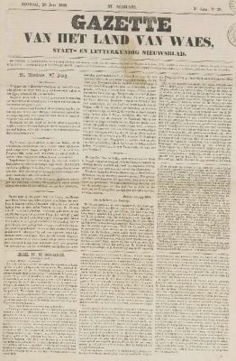 Gazette van het Land van Waes 28/06/1846