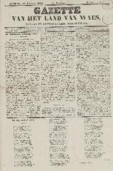 Gazette van het Land van Waes 15/02/1846