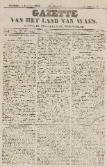Gazette van het Land van Waes 01/02/1846
