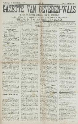 Gazette van Beveren-Waas 06/10/1907
