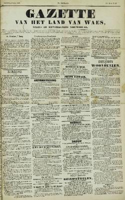 Gazette van het Land van Waes 08/06/1856